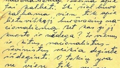 Pauliaus &Scaron;irvio lai&scaron;kas Antanui Sniečkui, įžanga