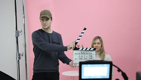 Reklaminio klipo „Pradėk nuo savęs“ filmavimo užkulisiai