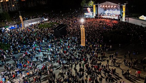 &bdquo;&Scaron;iaulių dienos&ldquo; vainikuotos &scaron;ventiniu koncertu ir fejerverkais