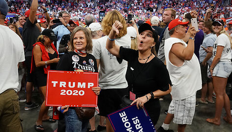 Donaldas Trumpas pradėjo perrinkimo kampaniją