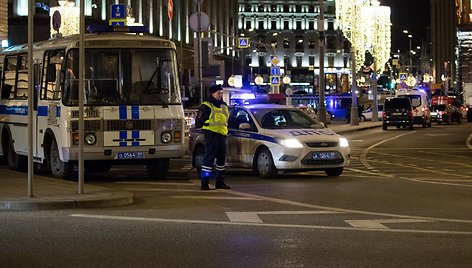 Šaudynės prie FSB būstinės Maskvoje