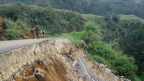 Žemės drebėjimas Papua Naujojoje Gvinėjoje