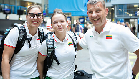 Sportininkai i&scaron;vyko į Paryžių