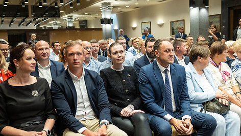 Inga Ruginienė, Robert Duchnevič, Dovilė &Scaron;akalienė, Nerijus Cesiulis