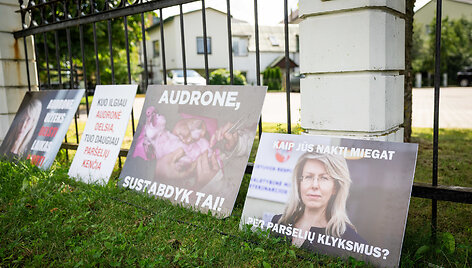&Scaron;alia VMVT protesto akcija