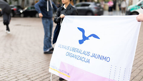 Protestas &bdquo;Prezidente, kur Jūsų stuburas?"