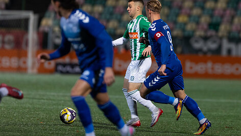 A lygos rungtynės Vilniaus &bdquo;Žalgiris" - Kauno rajono &bdquo;Hegelmann"