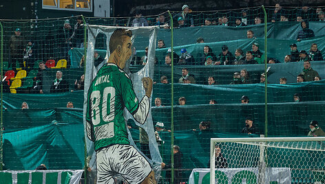 A lygos rungtynės Vilniaus &bdquo;Žalgiris" - Kauno rajono &bdquo;Hegelmann"