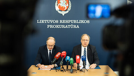  Spaudos konferencija apie ikiteisminį tyrimą dėl korupcinių veikų, susijusių su Valstybinės augalininkystės tarnybos veikla