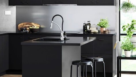 IKEA virtuvės ir mai&scaron;ytuvo stilius 