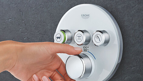 Du&scaron;o sistema &bdquo;Smart Control&ldquo; (gamintojas &ndash; &bdquo;Grohe&ldquo;)
