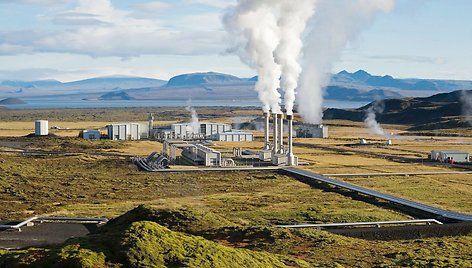 Geoterminė jėgainė, Islandija