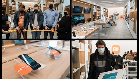 „Xiaomi“ parduotuvės atidarymas Vilniaus „Akropolyje“