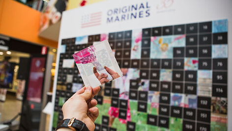 &bdquo;PrintaPrint&ldquo; mozaikos parduotuvės &bdquo;Original Marines&ldquo; renginyje