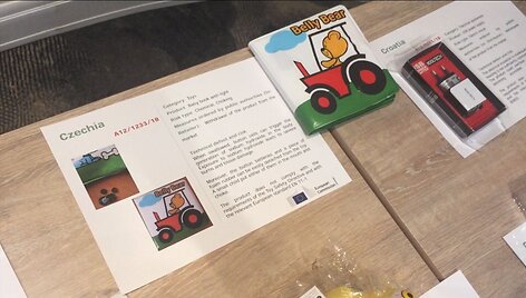 ES skubių prane&scaron;imų apie pavojingus ne maisto produktus sistemoje esantys gaminiai