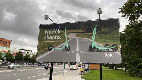 Taisykles pamir&scaron;tantiems paspirtukų mėgėjams &ndash; i&scaron;&scaron;ūkis &bdquo;Nedėk skerso&ldquo;
