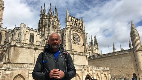 Evaldas Karalius „Camino France“ kelyje