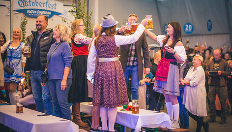 Kaune dvi dienas ūžė &bdquo;Oktoberfestas&ldquo;: &scaron;ventės vizija &ndash; tapti artimiausia Baltijos regiono alternatyva Miunchenui