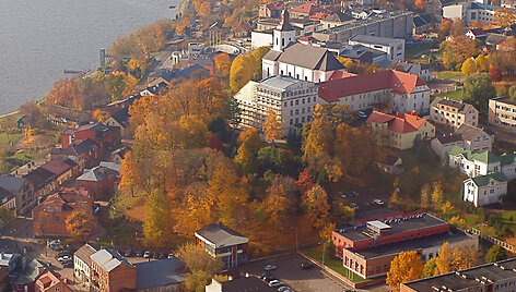 Sutvarkytos Tel&scaron;ių miesto erdvės ir Masčio ežero pakrantės
