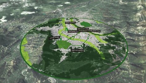 Tiranos apželdinimo 2 mln. medžių planas