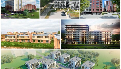 &bdquo;Atvirų durų&ldquo; renginyje balandžio 6 dieną dalyvaujantys naujų butų projektai