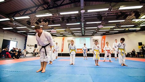 Karate treniruotė