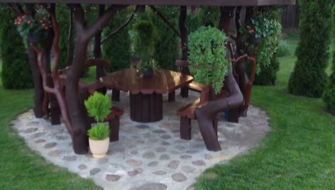 Konkursas &bdquo;Mano kiemas&ldquo;. Panumių &scaron;eimos sodyba Plungės rajone