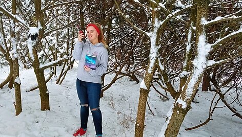 Sklandytuvo pilotė Elzė Maslauskaitė