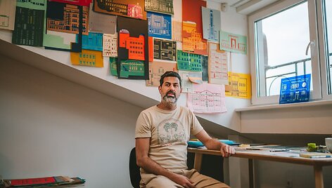 Shay Zilbermanas kuria grafines modernizmo interpretacijas