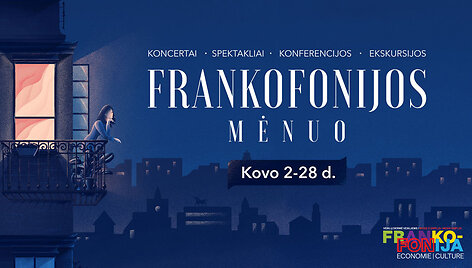 Kovas Kaune skelbiamas Frankofonijos mėnesiu