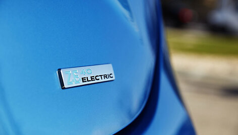 Elektrinis &bdquo;Renault Zoe&ldquo; pasiekė Lietuvą.