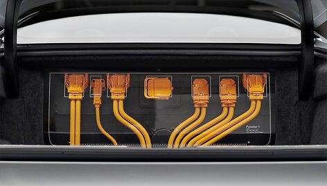 Naujasis &scaron;vedų &bdquo;Polestar&ldquo; gamintojo kūrinys &ndash; hibridinis &bdquo;Polestar 1&ldquo;.