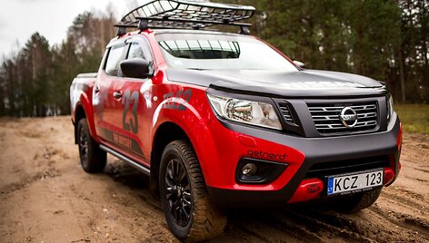 Į Dakaro ralį nusprendę važiuoti lietuviai pasirinko &bdquo;Nissan Navara&ldquo;