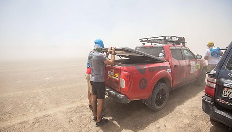 Projekto #iGo2Dakar „Nissan Navara“ Pietų Amerikoje