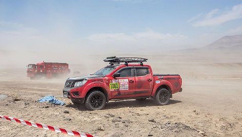 Projekto #iGo2Dakar „Nissan Navara“ Pietų Amerikoje