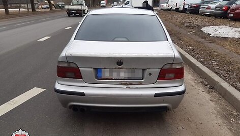 Sulaikytas BMW