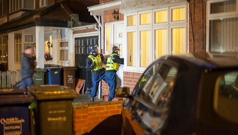 Britų pareigūnai sulaiko lietuvius