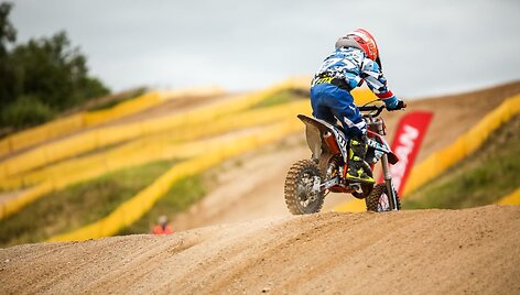 Trečiojo etapo motokroso čempionato akimirkos