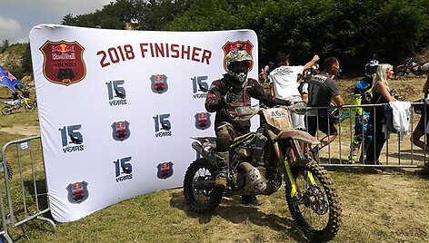 &bdquo;Hard Enduro&ldquo; varžybų akimirkos