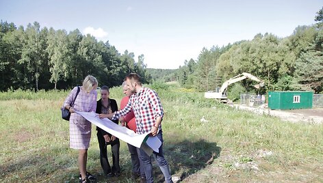 Karolini&scaron;kių lietaus nuotekų valymo įrenginių rekonstrukcija
