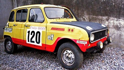 Pirmojo Dakaro ralio dalyvis „Renault 4“