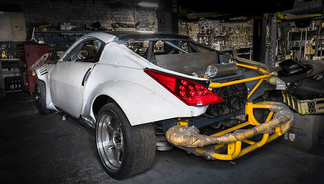 &bdquo;Driftui&ldquo; ruo&scaron;iamas &bdquo;Nissan 350Z&ldquo;
