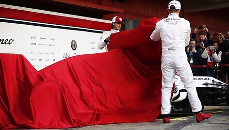 &bdquo;Alfa Romeo Racing C38&ldquo; bolidas