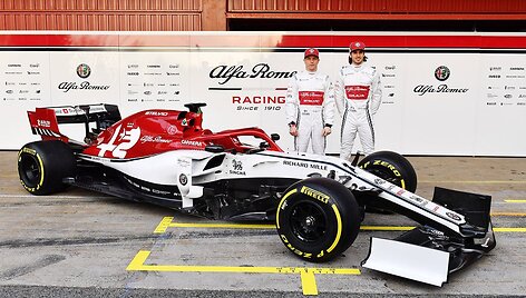 &bdquo;Alfa Romeo Racing C38&ldquo; bolidas