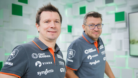 Antanas Juknevičius ir Darius Vaičiulis