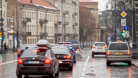Į Vilnių grįžta lietingi orai