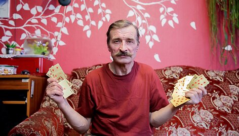 Kortų kolekcionierius Gintautas Vaitonis