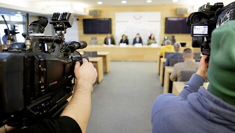 Spaudos konferencija dėl naujų įstatymų paketo
