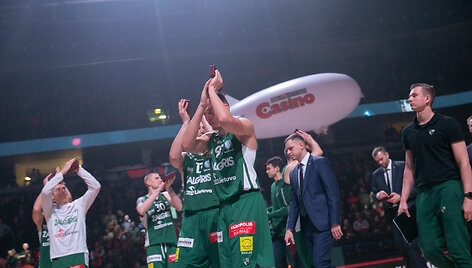 Žalgiriečių liūdesys prie&scaron; čempionų &scaron;ėlsmą