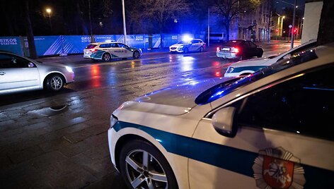 Kovo 15-osios naktinis policijos reidas Vilniuje